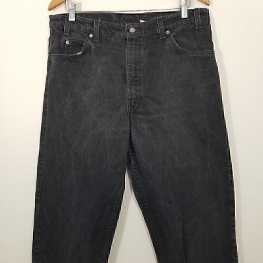 VTG Levi's Orange Tag 550 Relaxed Fit Tapered Leg Jeans Size 36X30 - Picture 2 of 5